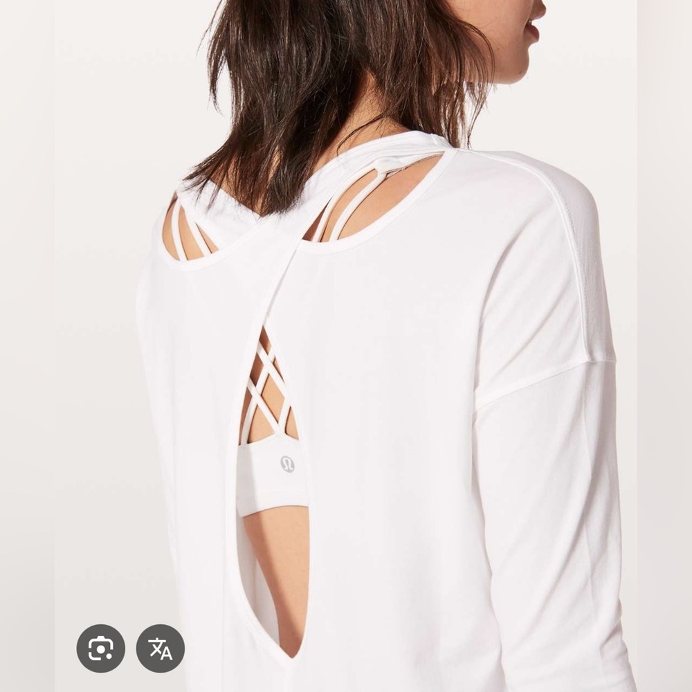 Lululemon Back Into It Long Sleeve